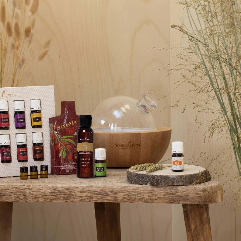 Aria Diffuser im Aromatherapie Starterset